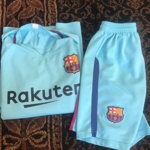 Light Blue Barcelona Jersey